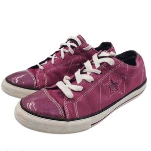 Converse One Star Metallic Maroon One Star